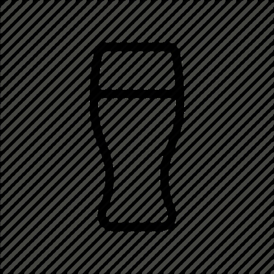 Beer Glass Outline