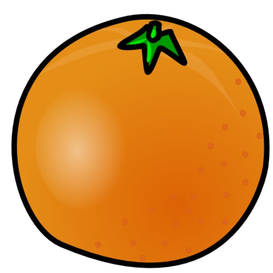 Orange Clip Art N31