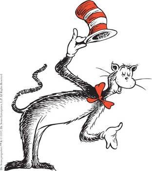 Dr Seuss Cat Hat Clip Art N3