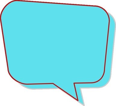 Speech Bubble Clip Art N40