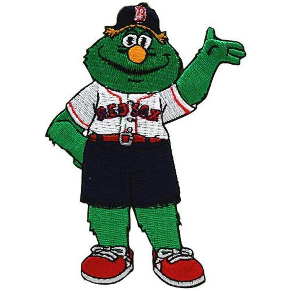 Boston Red Sox Wally the Green Monster Precision Cut Decal / Sticker