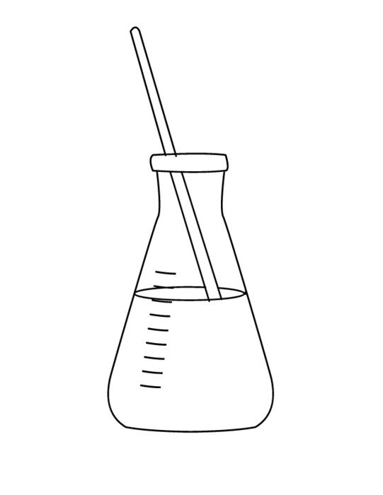 Beaker Coloring Pages