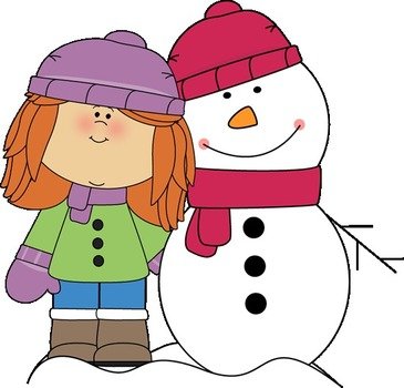 Winter Snowman Clip Art N15