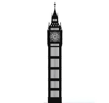 Big Ben Silhouette