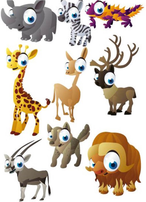 clipart of the animals