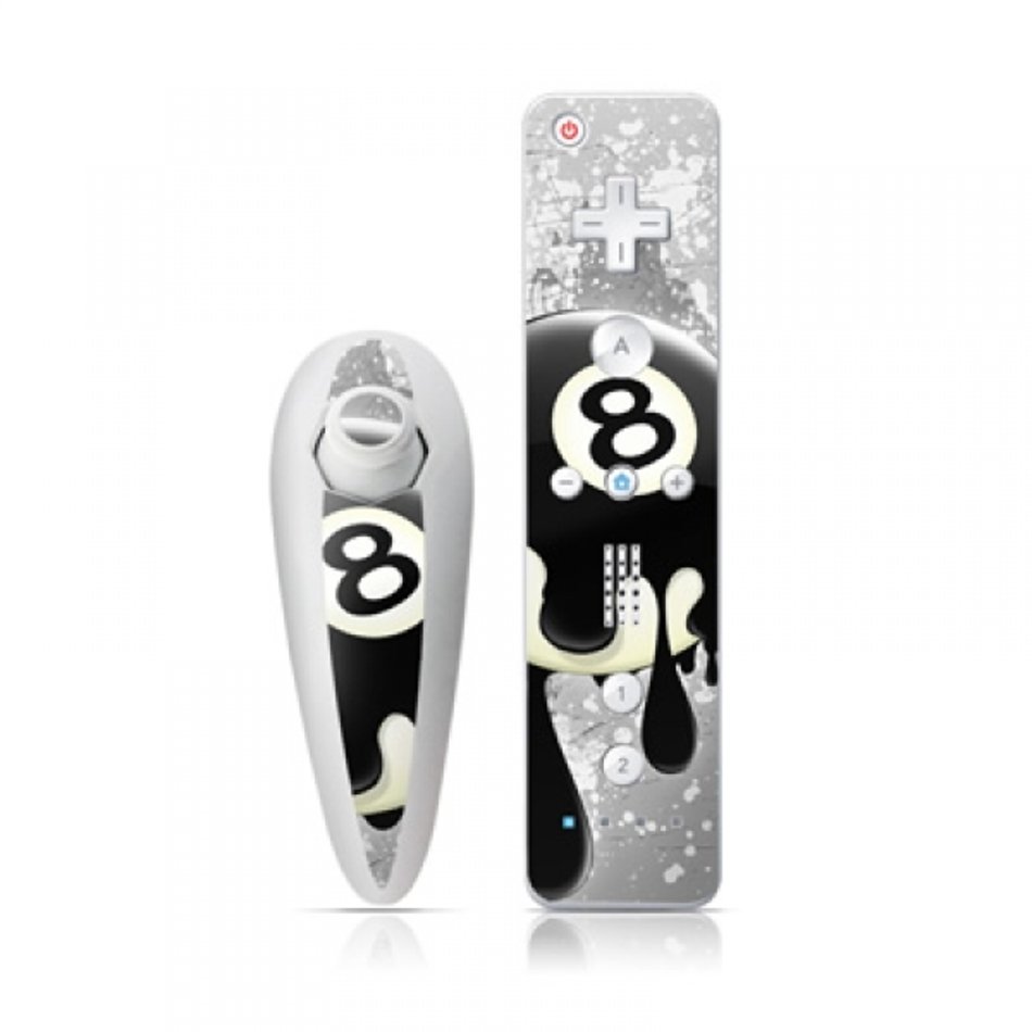 raquo Nintendo Wii Remote Skins Und Nunchuk Skin 8Ball