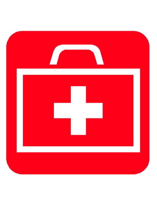 symbol with ambulance bag