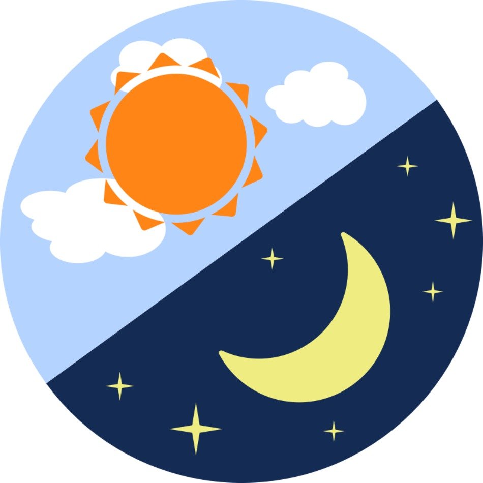 Day And Night By Libberry drawing