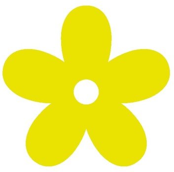 Retro Flower Clip Art N3