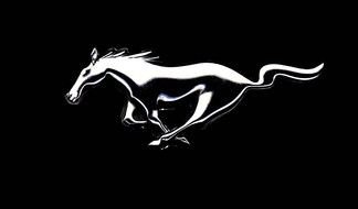 Ford Mustang Logo drawing