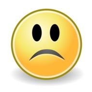 Smiley Face Sad drawing