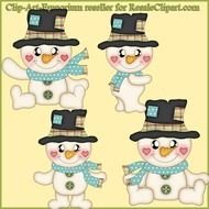 Snowman Clip Art N41