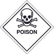 Poison Warning Sign