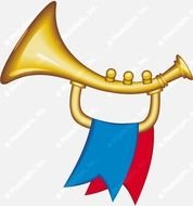 Blow Horn Clip Art N4