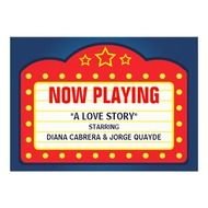 Movie Themed Wedding Invitations Template