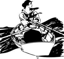 Row Boat Clip Art N13