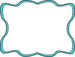 blue And Black Frame drawing