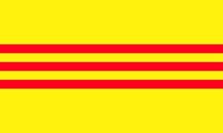 Clipart of old Vietnam Flag