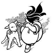 Mary Had A Little Lamb Coloring Page N2