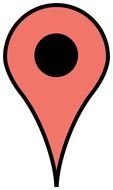 Google Map Pin Icon drawing