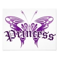 Purple Butterfly Princess