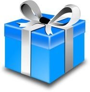 Blue Gift Box N2