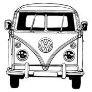 VW Bus Art