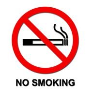 smoking ban on banner