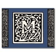 Letter M Monogram Clip Art