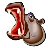 Hippo Clip Art N10