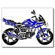 Tribal Motorcycle Tattoo Designs