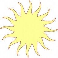 Sun Rays Clip Art N27