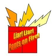 Liar Pants On Fire Clip Art