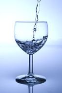 Almost Empty Water Glass drawing
