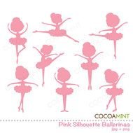Ballerina Silhouette Clip Art N4