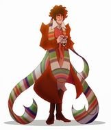 Colorful Doctor Who clipart