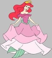 Princess Ariel Clip Art N4