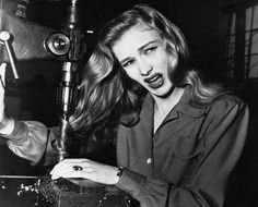 Women During World War 2 drawing