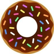 Chocolate Donut Clipart