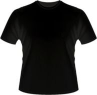 Black T Shirt Vector