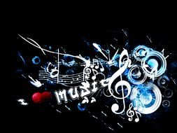 I Love Music, digital art