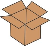 Cardboard Box Clip Art N20
