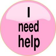 I Need Help Clip Art N2
