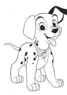 Dibujos Para Colorear 101 Dalmatas Cachorro