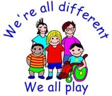 "We're All Different" clipart