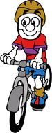Cartoon Bike drawing