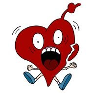crazy Heart Attack drawing