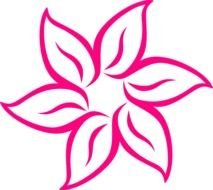 Purple Flower Clip Art N47