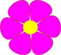 Pink Flowers Clip Art Frames