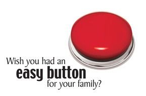 red button as picture for clipart